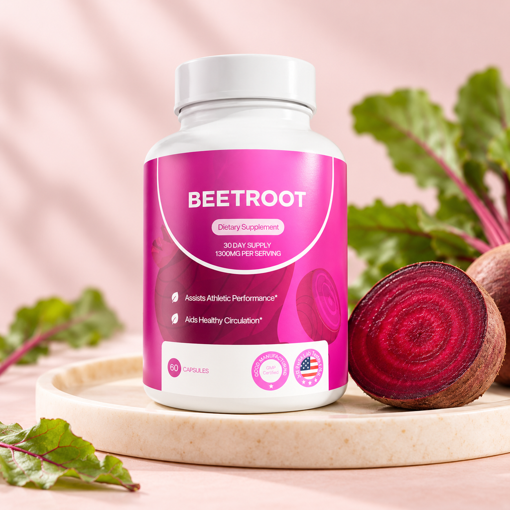 Beetroot Capsules – 60 Count — lifestyle photo