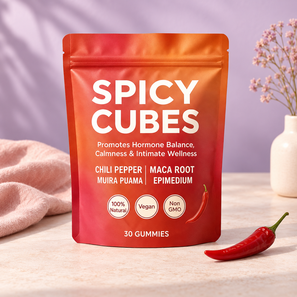 Spicy Cubes Gummies – 30 Count — lifestyle photo